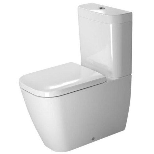 Duravit Toilet Close-C. 24" Happy D.2 Wd, Vario Outl., Btw, Us White 2134090092